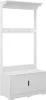 Appendiabiti Vicco Lysa Bianco 80 x 180 cm con 2 porte, Anteprima dell’immagine prodotto 1