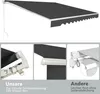COSTWAY Store 400x250cm avec manivelle, store à bras Voir les images du produit 8