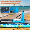 DURAERO Aufblasbarer Kajaksitz mit Rückenlehne – SUP & Produktbild-Vorschau 5