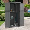 M MCombo Gartenschrank Gartenhaus Holz Wetterfest, Produktbild-Vorschau 2