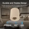 Ledvion spot LED en saillie beige rond douille GU10 sans Voir les images du produit 5