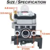 Vergaser für Honda GX25 GX35 GX50 HHB25 UMS425E UMK425E Produktbild-Vorschau 4