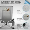 ELONEO chaise longue à bascule Outdoor avec sac, chaise Voir les images du produit 6
