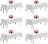 Vevor 6X Obrus Poliestrowy 1524X2591Mm Biały Wielokrotnego Podgląd zdjęcia produktu 1