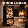 Bituxx Kaminholz Wagen Karre Transportkarre Holzwagen Produktbild-Vorschau 2