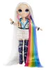 Rainbow Surprise Hair Play Rainbow Doll, Puppe Produktbild-Vorschau 2