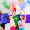 36 pièces de foulards de jonglage, colorés, en soie, Voir les images du produit 10