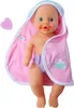 Simba Babypuppe Badespielzeug New Born Baby mit Schwamm und Produktbild-Vorschau 1