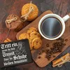 Tritt ein wenn du dich Traust Metallschild in 15x20 cm - Produktbild-Vorschau 5
