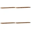 Four wooden shelves are displayed against a white background. Produktbild-Vorschau