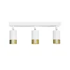 Deckenspot Aluminium verstellbar in Weiß Gold GU10 Produktbild-Vorschau 4