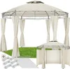 tectake® Gartenpavillon Siana Ø 3,5 m Produktbild-Vorschau 10