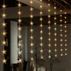 3x2M LED Stern Lichterkette USB 8 Lichtmodi Lichtervorhang Produktbild-Vorschau 6