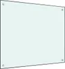 vidaXL Küchenrückwand Milchweiß 70x60 cm Hartglas Produktbild-Vorschau 8