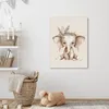 Wanddeko 60x80 cm - Kinder Bohemian - Elefant - Boho, Produktbild-Vorschau 5