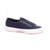 A single navy blue Superga sneaker with a white sole is shown against a white background. Produktbild-Vorschau