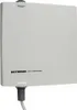 A white DVB-T2 active antenna is shown against a white background. Produktbild-Vorschau