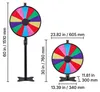 Glücksrad Drehrad (61 cm) 14 Slots Glücksrad mit Ständer, Produktbild-Vorschau 8