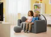 TUPPI Kindersofa Kinder Couch mit Schlaffunktion Produktbild-Vorschau 2