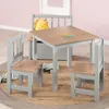 roba Kindersitzgruppe 'Woody' - 2 Kinderstühle & 1 Tisch - Produktbild-Vorschau 2