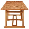 Möbel 13-tlg. Garten-Essgruppe 280x90x75 cm Massivholz Produktbild-Vorschau 8