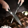 Damaškový kuchynský nôž ostrý (20 cm) s diamantovým brúskom Náhľad obrázku produktu 11