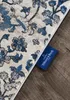 Villeroy & Boch 1869 Kurzflor Teppich Ernest Creme Blau Produktbild-Vorschau 7