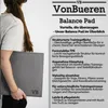 VonBueren Balance Pad | ca. 40 x 33 x 5 cm grau | Produktbild-Vorschau 3