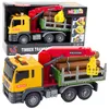 Holzkran-LKW-Lichter klingen gelb 1:14 Produktbild-Vorschau 1