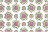 MuchoWow® Schreibtischunterlage Mädchen - Blumen - Mandala Produktbild-Vorschau 1