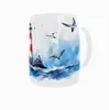 Becher 300ml Leuchtturm Meer LightHouse Aquarelle Produktbild-Vorschau 2