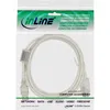 InLine USB 2.0 Verlängerung, St/Bu, Typ A, transparent, mit Produktbild-Vorschau 2