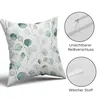Grün Eukalyptus Blätter Kissenbezüge 45x45 cm 4er Set, Produktbild-Vorschau 4