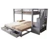 Patrová postel 90 x 200 cm s výsuvným lůžkem 90/180 x 190 Náhled obrázku produktu 6