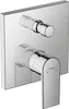A close-up studio shot of a chrome shower faucet. Produktbild-Vorschau