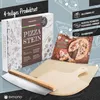 Professionele pizzasteen, pizzaschep en pizzames set - Productafbeelding-voorbeeld 3