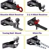 Mähwerk Anhängerkupplung Heavy Duty Stahl Universal Kit mit Produktbild-Vorschau 8