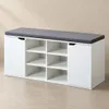 KESPER schoenenkast wit met zitkussen – 103 x 30,5 x 48 cm Productafbeelding-voorbeeld 13