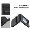 Etui en cuir pour Samsung Galaxy Z Flip 5 avec charnière en Voir les images du produit 3