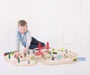 Bigjigs Rail Chemin de fer en bois avec route de campagne Voir les images du produit 12