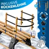 KESSER® Holzschlitten Premium Schlitten faltbar Kinder Produktbild-Vorschau 8
