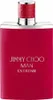 A studio shot of a red bottle of Jimmy Choo Man Extreme Eau de Parfum. Produktbild-Vorschau
