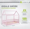 Juskys Kinderbett Marli 80 x 160 cm mit Matratze, Produktbild-Vorschau 3