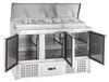 GastroHero Belegstation ECO 1365 Kühltisch 3 Türen 1365x700 Produktbild-Vorschau 3