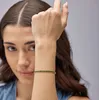 Tennisarmband verguld met groene zirkonia's, model BEI102 Productafbeelding-voorbeeld 5