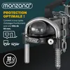 MONZANA® Antivol noir verrou d’attelage de remorque Voir les images du produit 2