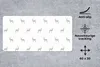 MuchoWow® Mauspad Mousepad Muster - Hirsche - Weiß 60x30 cm Produktbild-Vorschau 2