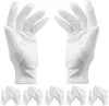 12 Paar weiß Baumwolle Handschuhe/Baumwollhandschuhe - Produktbild-Vorschau 1