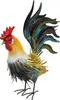 ProGarden Gartenfigur Hahn aus Metall, braun-blau-rot, Produktbild-Vorschau 6