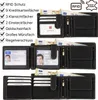 RFID Büffel Echt Leder Geldbörse Portemonnaie Herren mit Produktbild-Vorschau 4